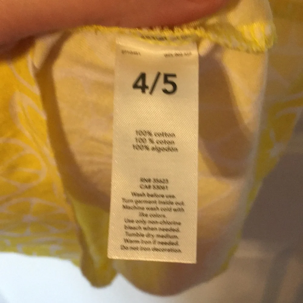 Carter’s 4/5 yellow lemon sun dress